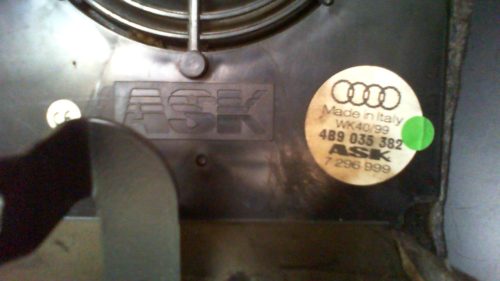 SUBWOOFER OEM Audi A6 Avant (4B5, C5) Break 2004 2.5 TDI 1